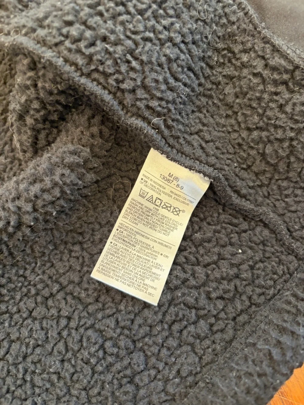 🖤 Old Navy‎ Sherpa Zip Jacket | Boys Medium (8) 🖤